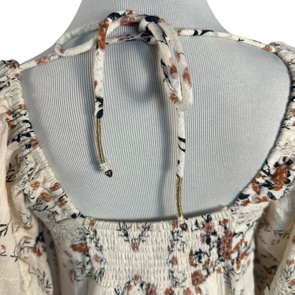 Free People Ethereal Dainty All the Attitude Printed Maxi Dress Large Cottage - Picture 13 of 16